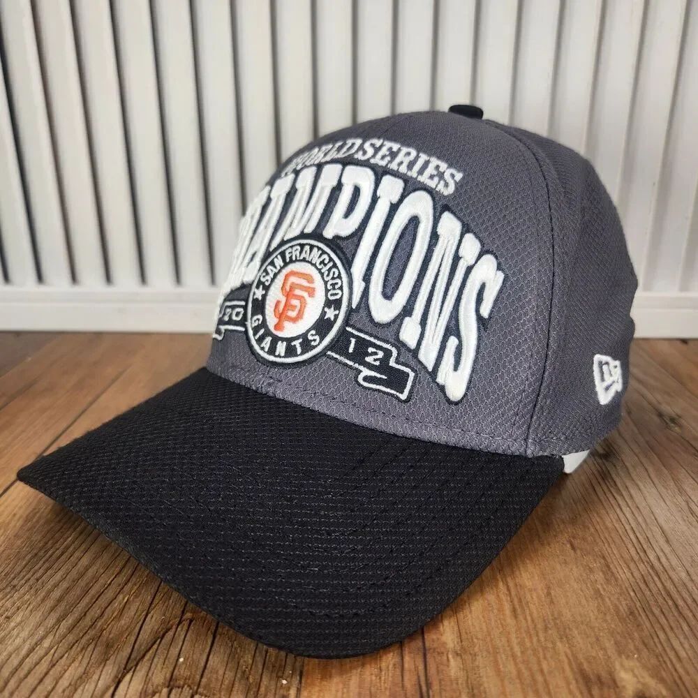 New Era 39thirty San Francisco Giants Fitted Hat Cap World Series Champions 2012